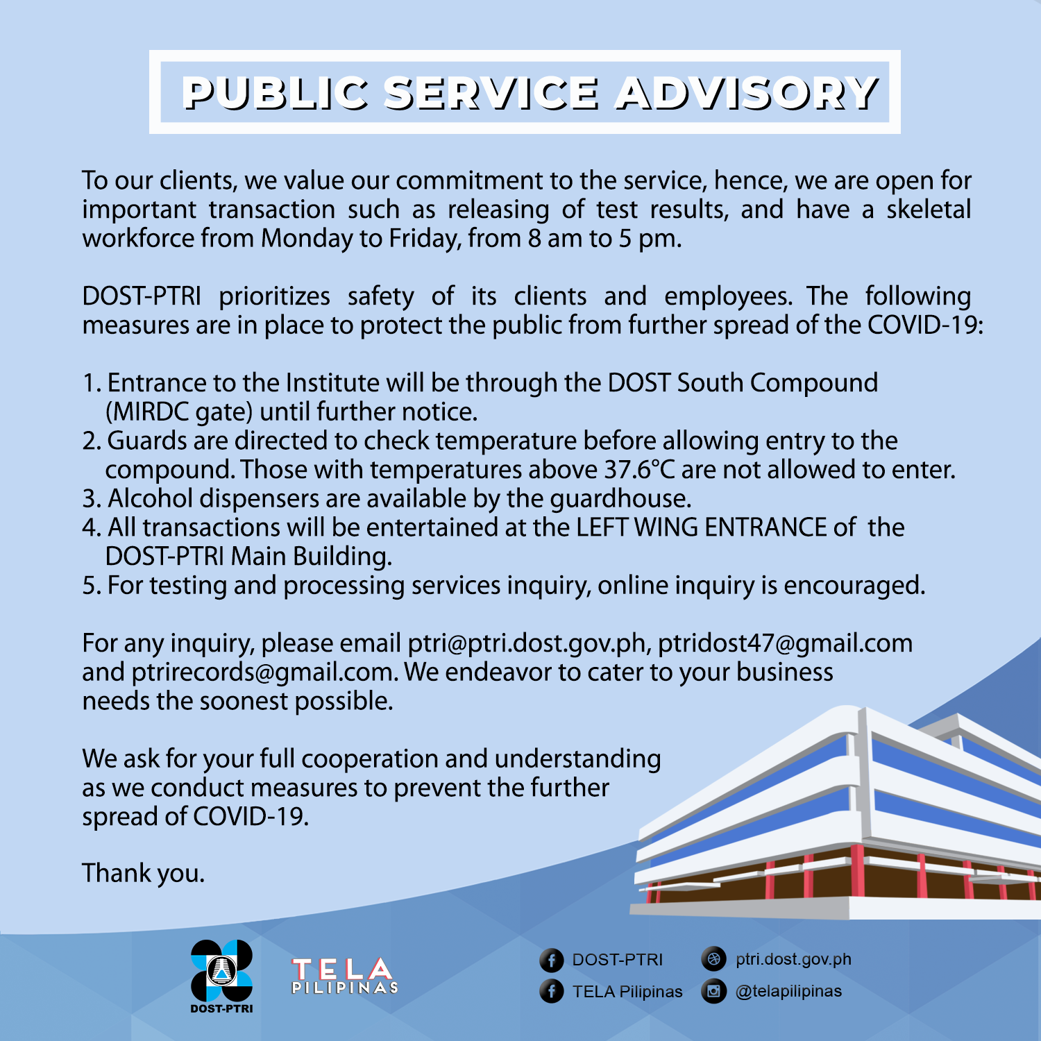 public advisory