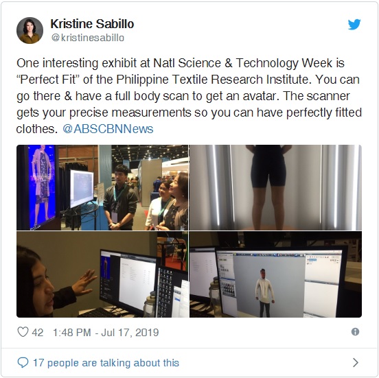 A sneak peek at future fashion: 3D scanning, avatars for Filipino consumers