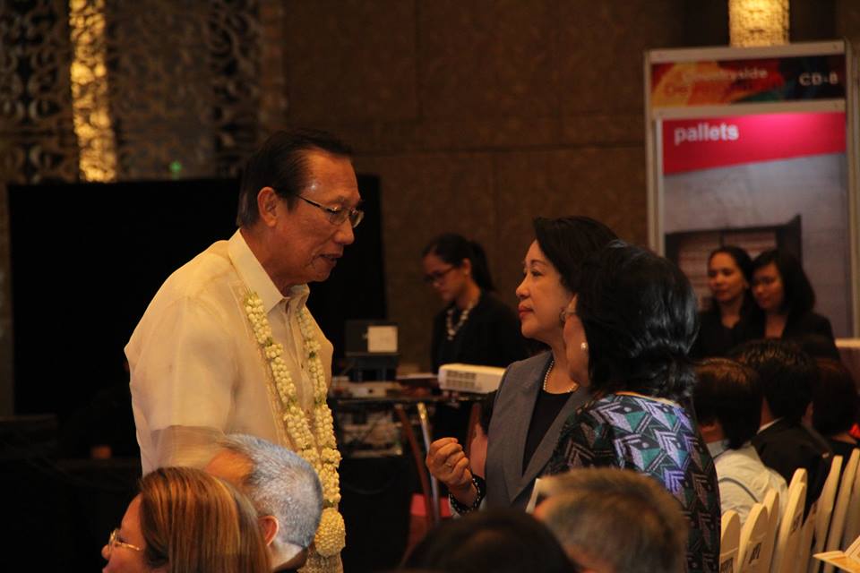 Maam DCBE with PCCI President GB